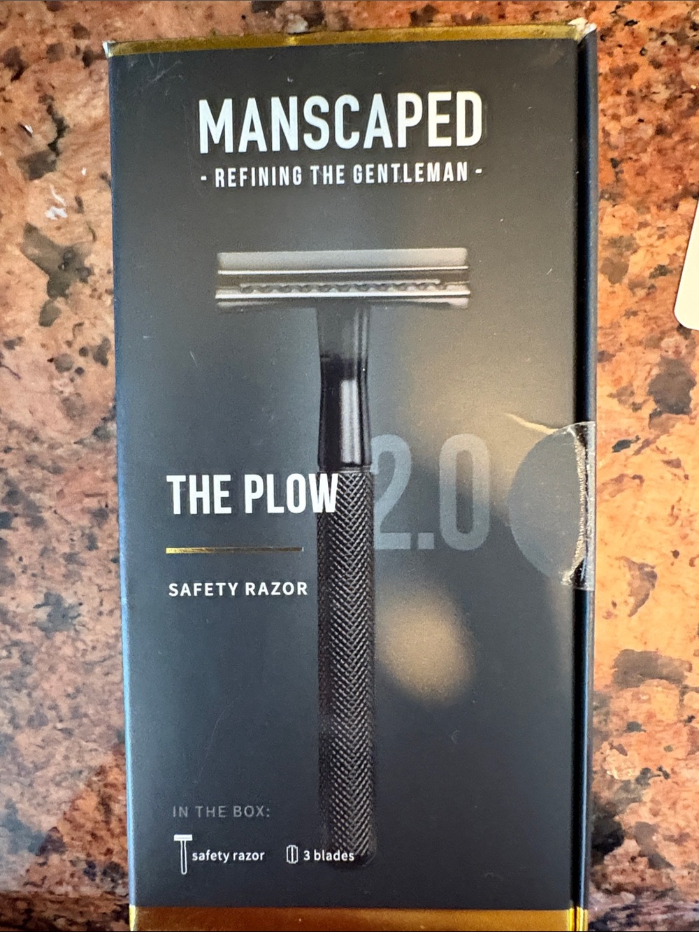 The Plow 2.0 Safety Razor — Black